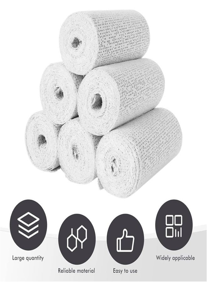 Yeasing Plaster Coth Rolls 6 Pack Plaster Gauze Bandage Plaster Strip Gauze Wrap for Body Casts Craft Projects Belly Molds 3in x 106 inch - Image 3